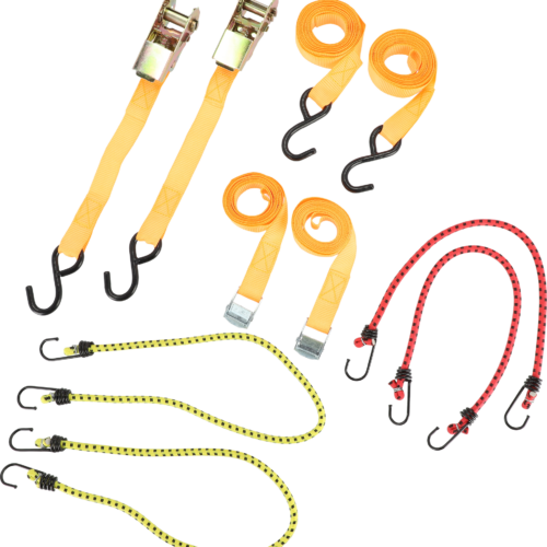 Berger Ratschen-Spanngurt-Set 8-teilig, Spanngurte - Transportieren & Befestigen