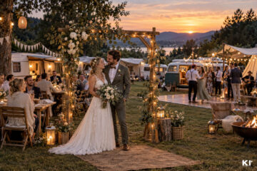 Hochzeit Campingplatz